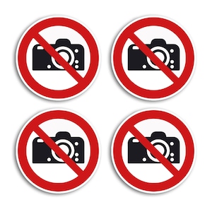 Fotografieren verboten | Schild | Aufkleber ➜ Jetzt kaufen Fotografieren verboten | Schild | Aufkleber ➜ Jetzt kaufen