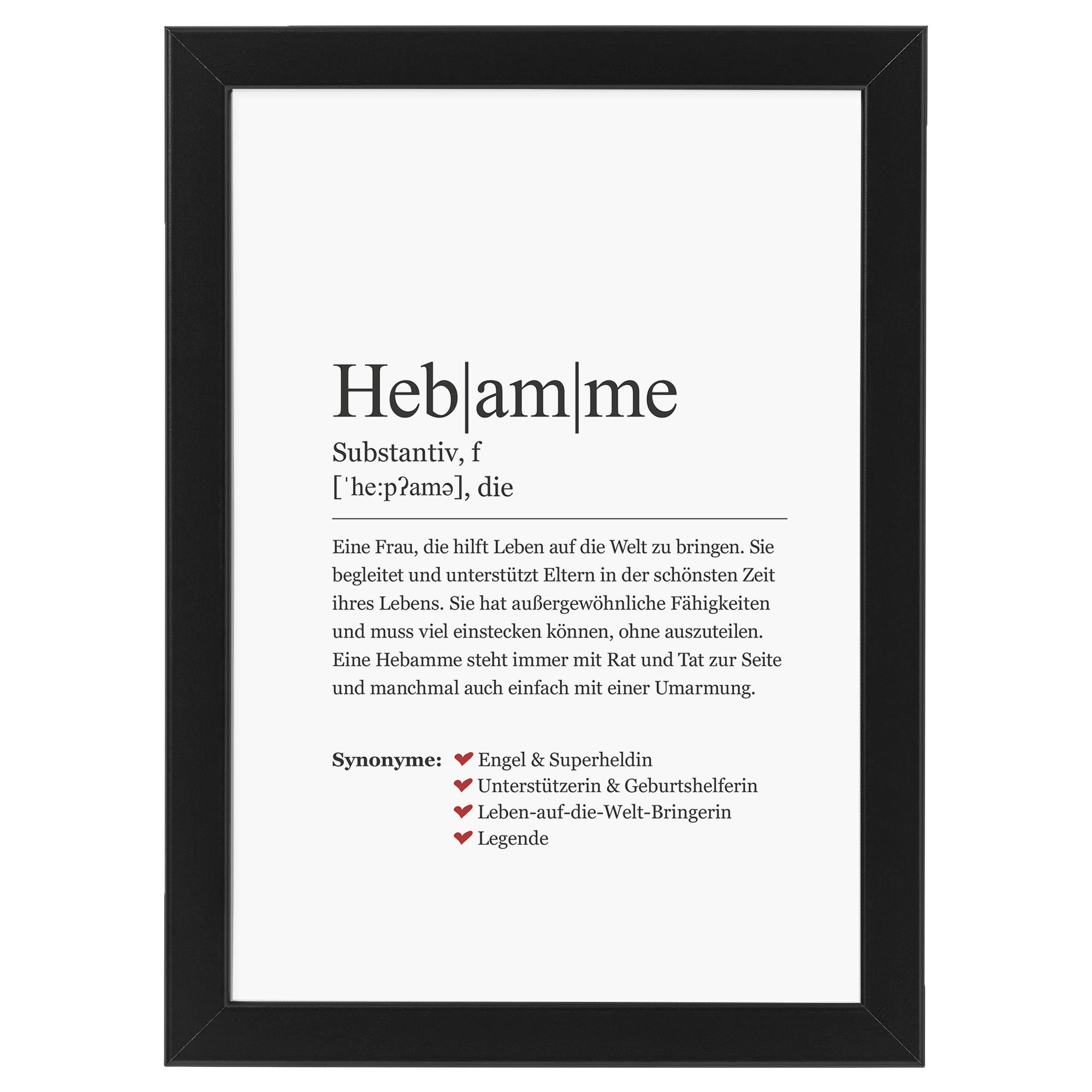 Hebamme Wandbild Kunstdruck Poster Bild Din A4 Dekoration Geburt Geschenkidee Hebamme Wandbild Kunstdruck Poster Bild Din A4 Dekoration Geburt Geschenkidee