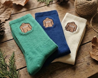 Golem Socks Embroidered
