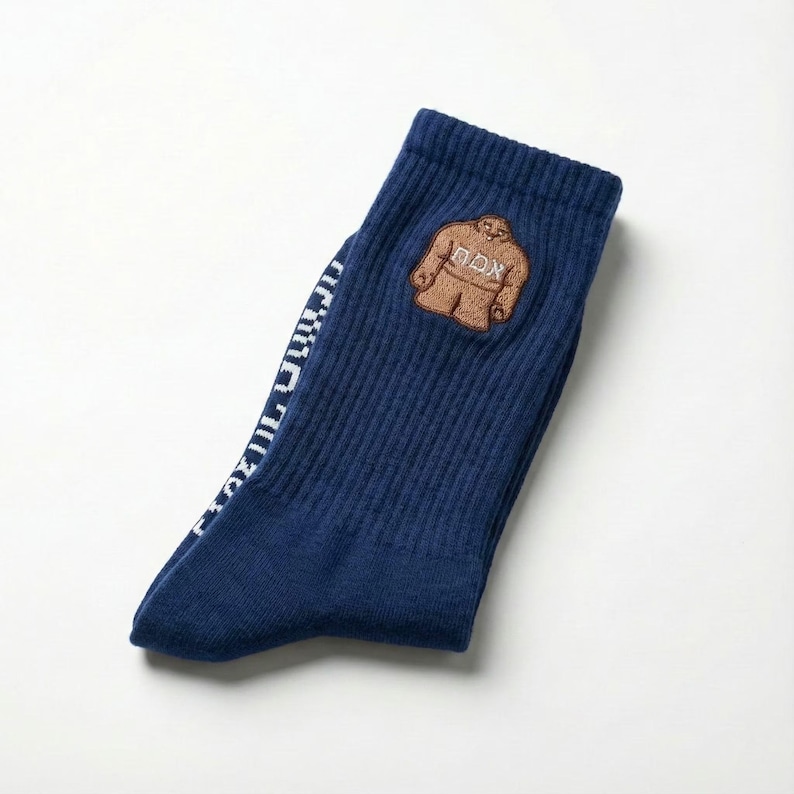 Golem of Prague Socks Blue size S/M
