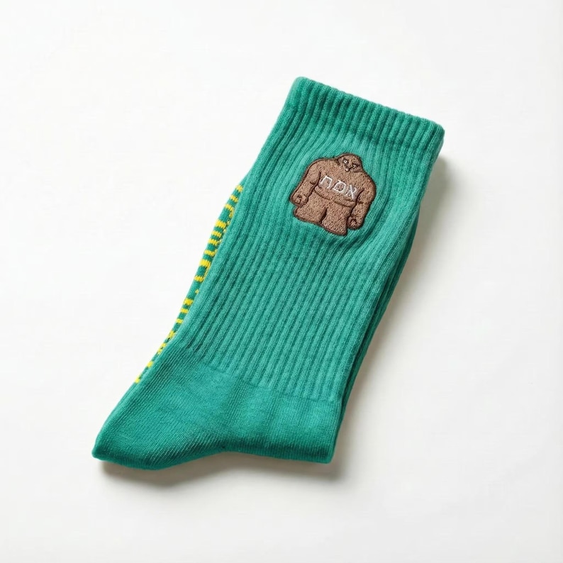 Golem of Prague Sock Green size S/M