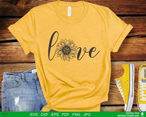 Sunflower Svg Love Svg Sunflower Mandala Svg SVG Files | Etsy