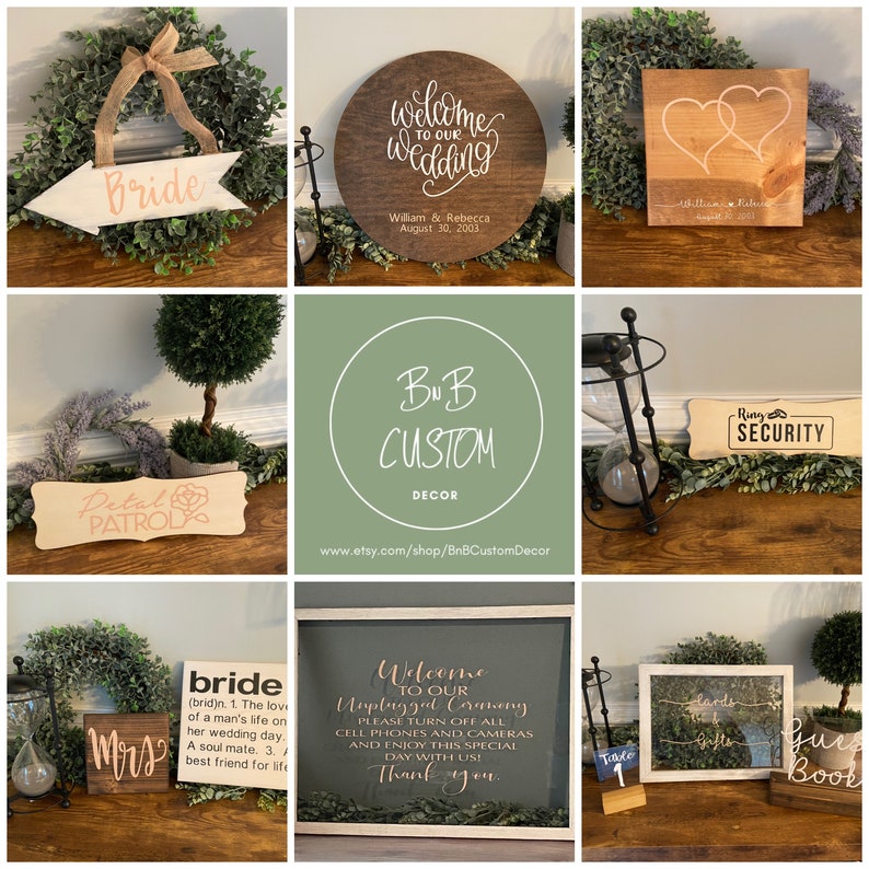 Wedding Ring SecurityRing Bearer Sign