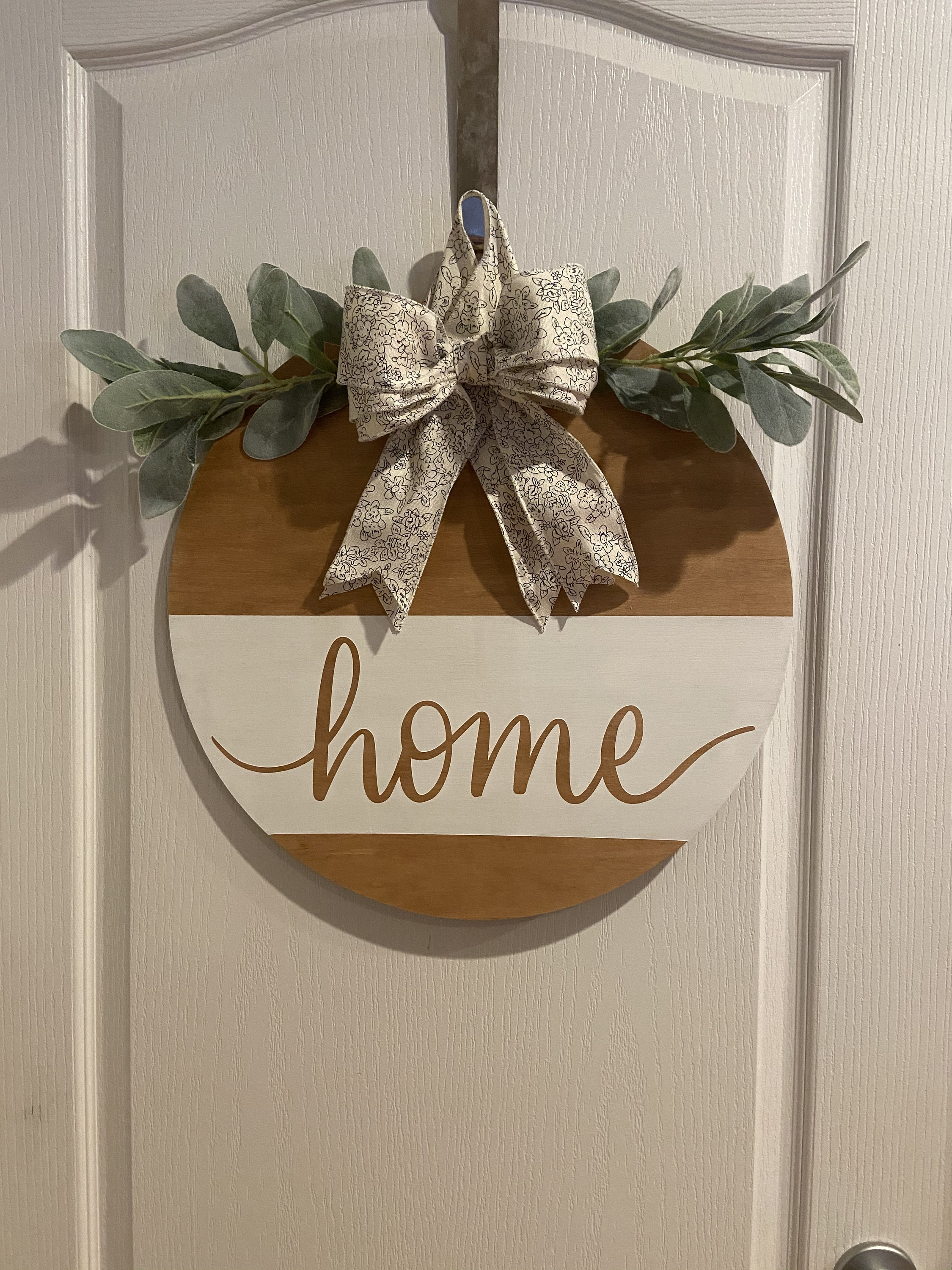 home-18-round-door-hanger-stenciled-and-handpainted-etsy