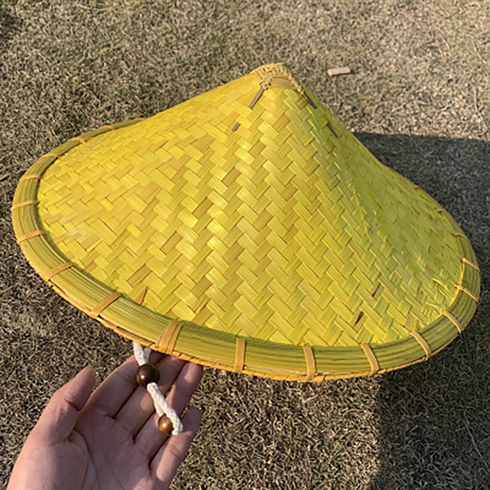 Handmade bamboo hat Bamboo hat with big eaves Men's and Etsy