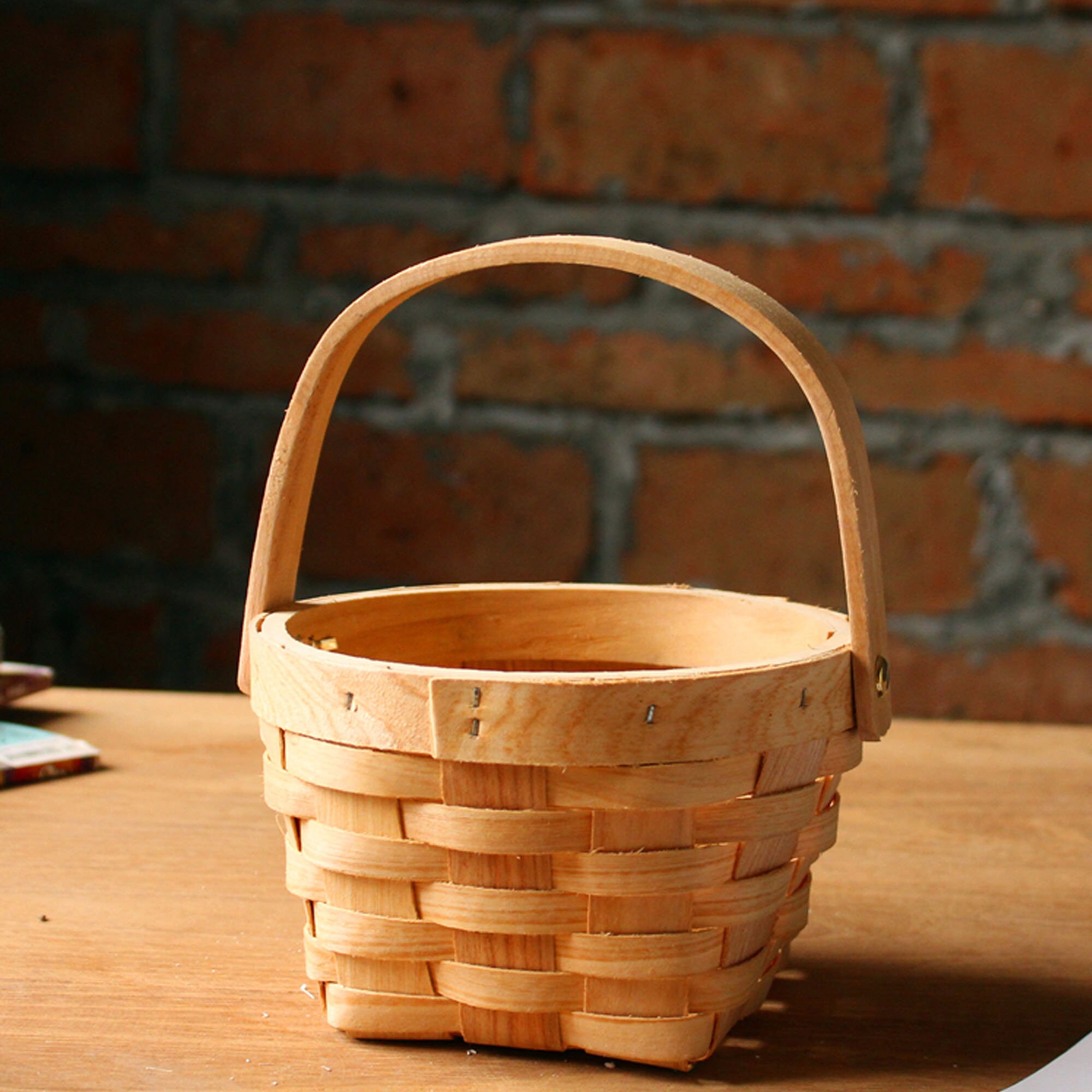 Wood Bowl Wooden Fruit Bowl Rustic Home Decor for Kitchen Etsy