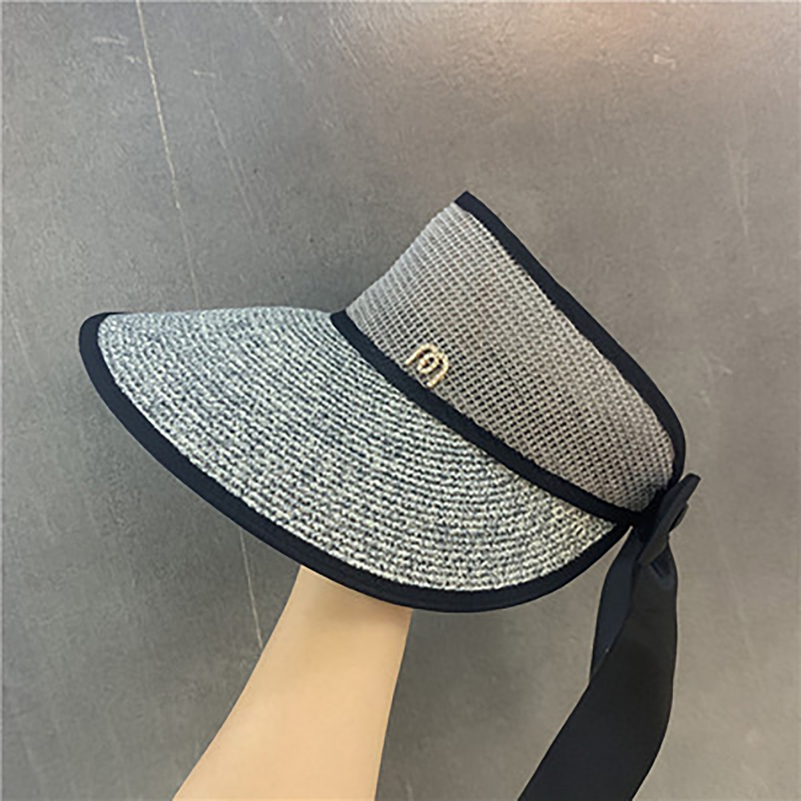 Summer hat Open top hat Big brim hat Sunshade hat Etsy