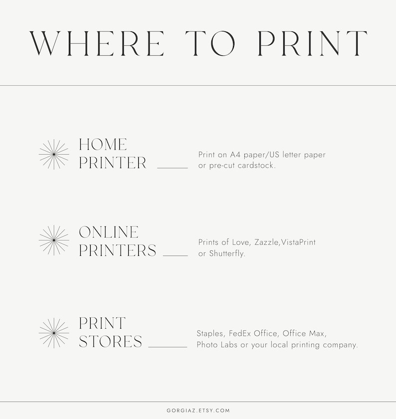 Photo wedding invitation template modern minimalist wedding etsy