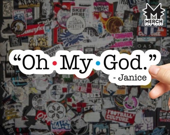 Oh My God Sticker Etsy Oh My God Sticker Etsy