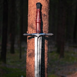Viking Sword Gift Medieval Sword fo Home Decor Christmas Gift Cosplay Fantasy Sword for Groomsmen Gift Personalized Sword Gift for Boyfriend