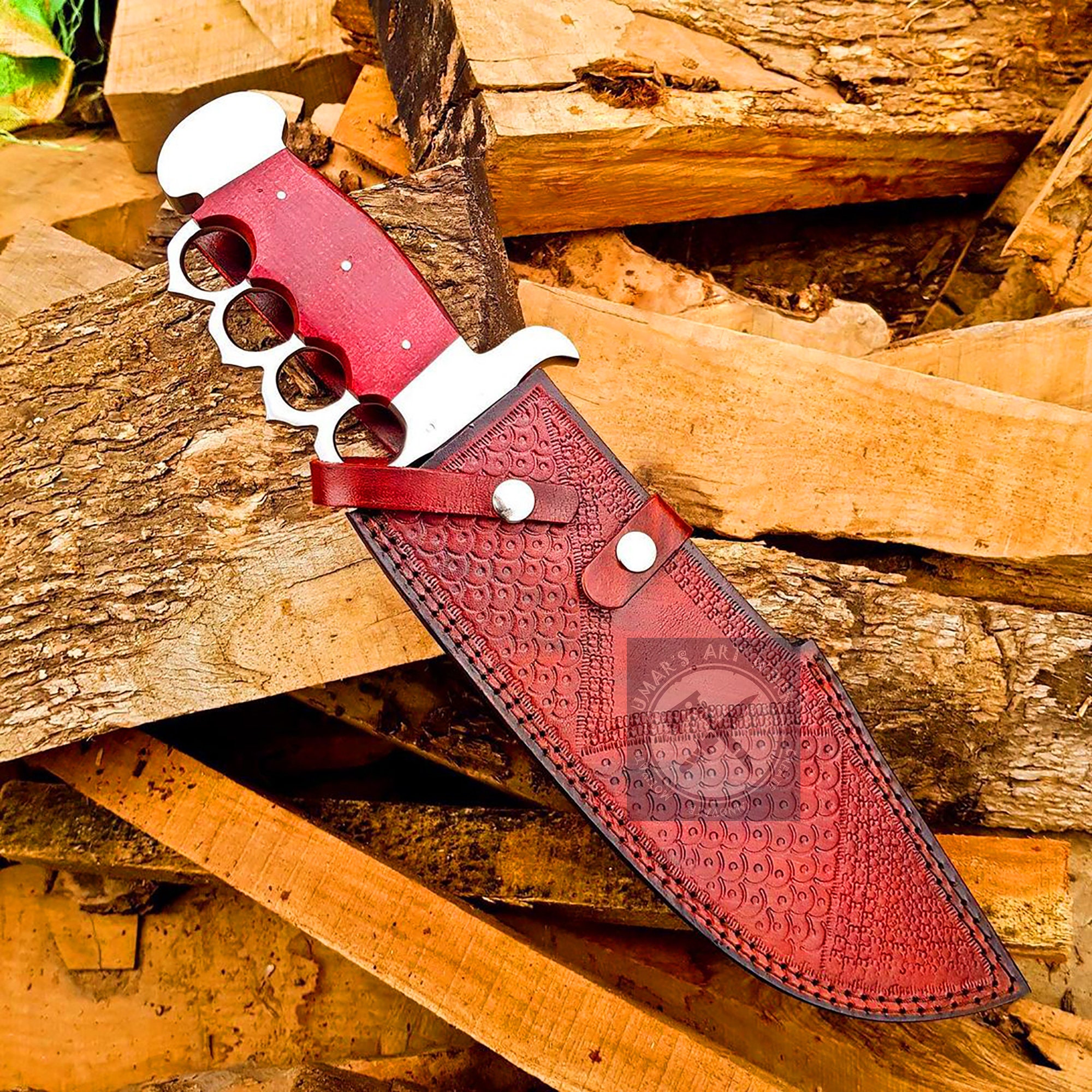 D2 steel bowie knife Hand Tactical knife High carbon Etsy