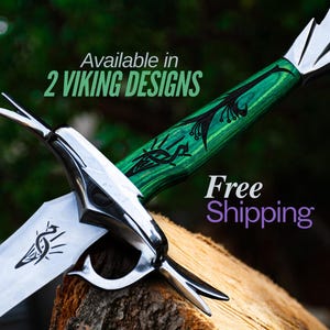 Custom Engraved Viking Sword, Hand Forged Longsword for Husband, Perfect Wedding Anniversary Gift or Christmas Gift