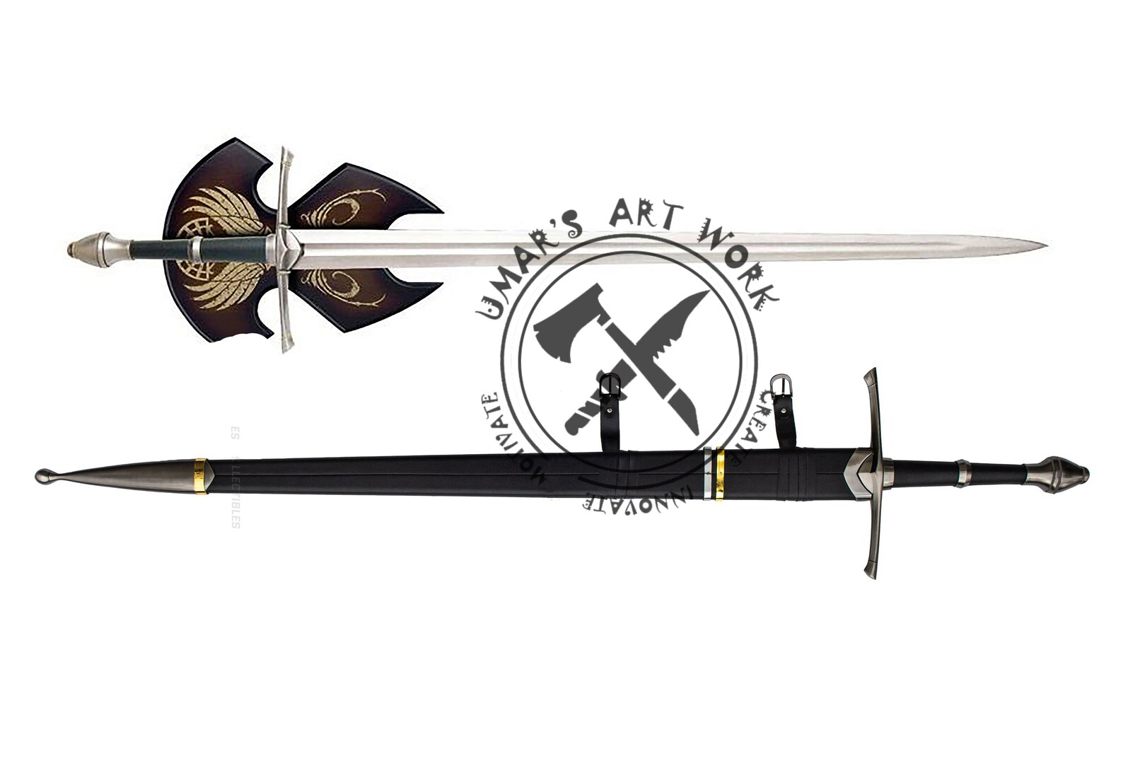 Monogram Sword Custom Sword Personalized Sword Engraved Etsy
