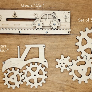 Busy Board Parts Busy board details Busy board pieces Busy board elements Wooden detail busy board accessory Busy board DYI Wooden gears