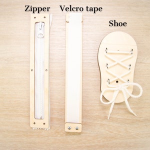 Busy Board Parts Busy board details Busy board pieces Busy board elements Wooden detail Busy board DIY Busy board zubehr image 7