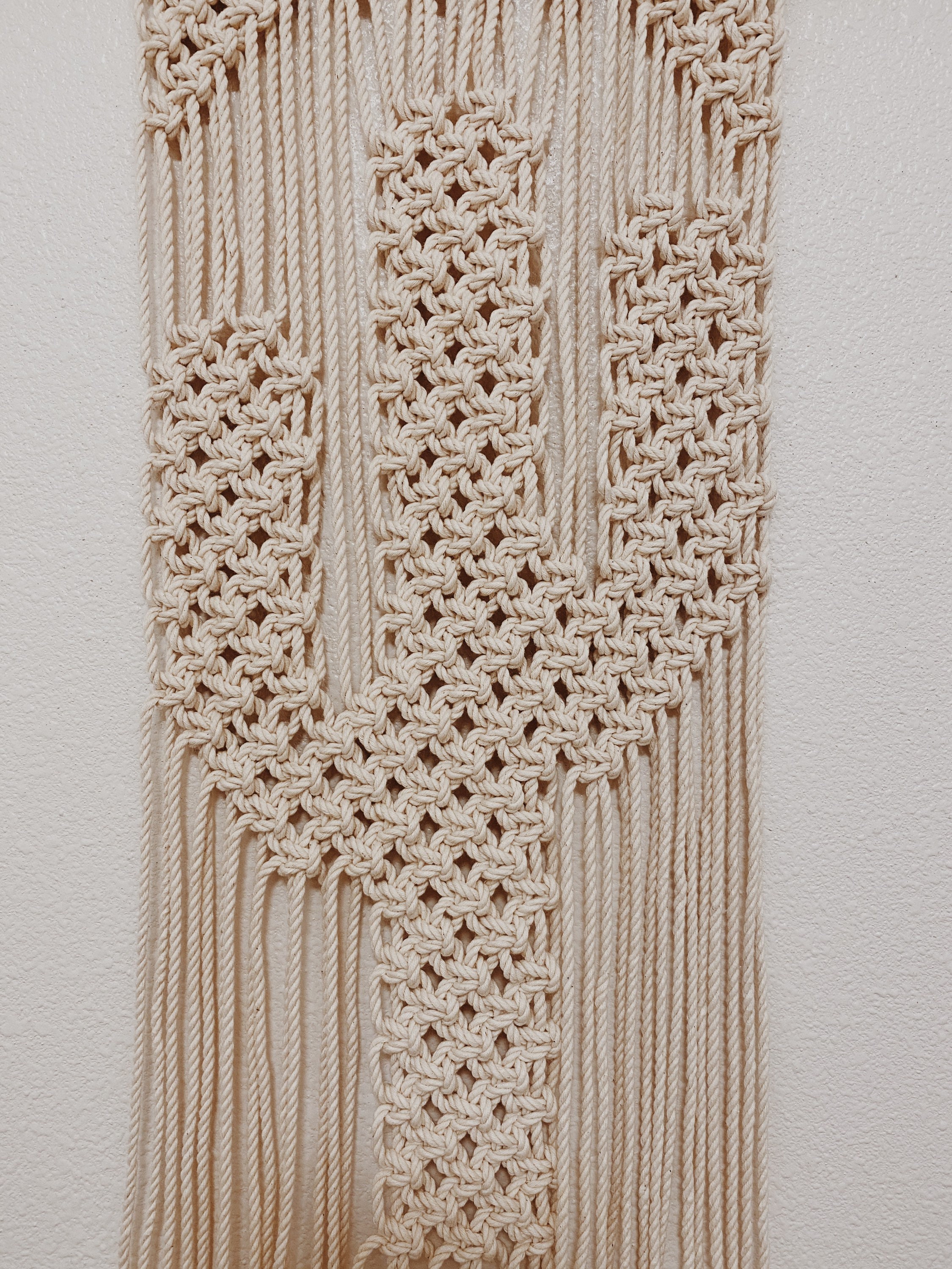 Macrame Cactus Wall Hanging Etsy