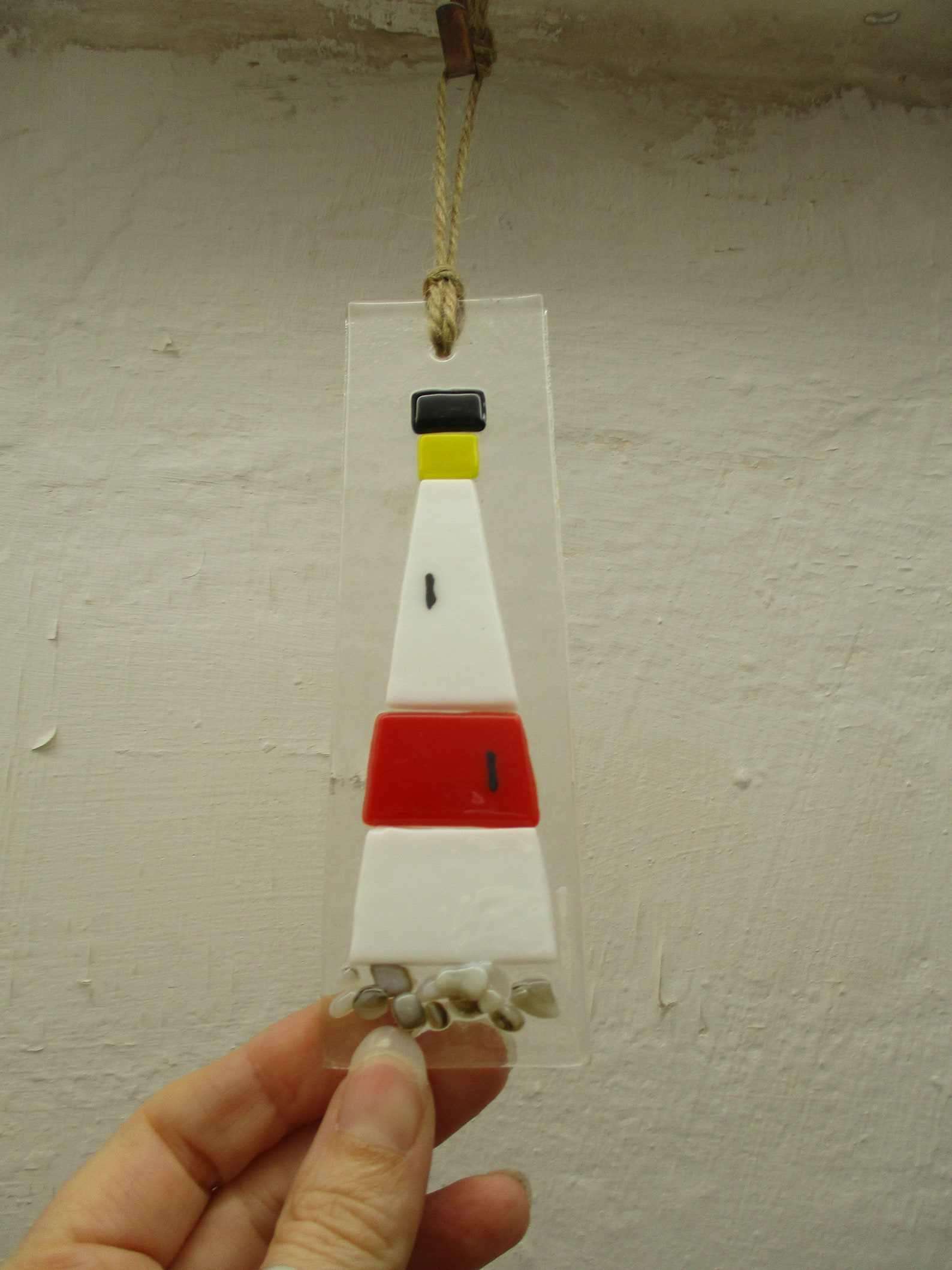 Fused Glass Art Fused Glass Lighthouse Fused Glass Etsy