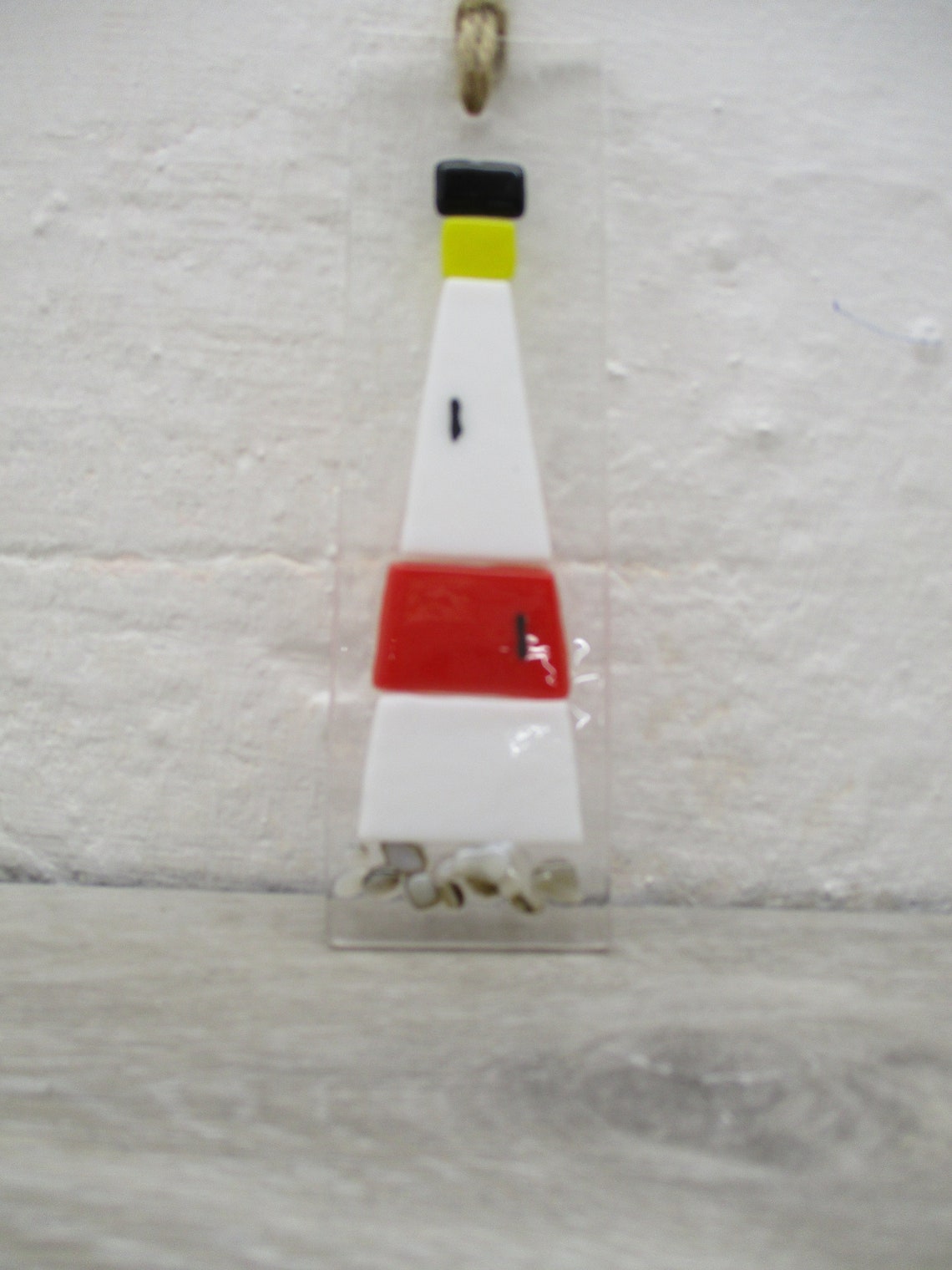 Fused Glass Art Fused Glass Lighthouse Fused Glass Etsy