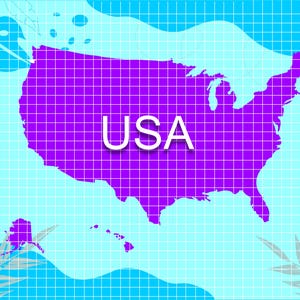 United State Map, Capital Places, Color USA Map, Printable USA Map