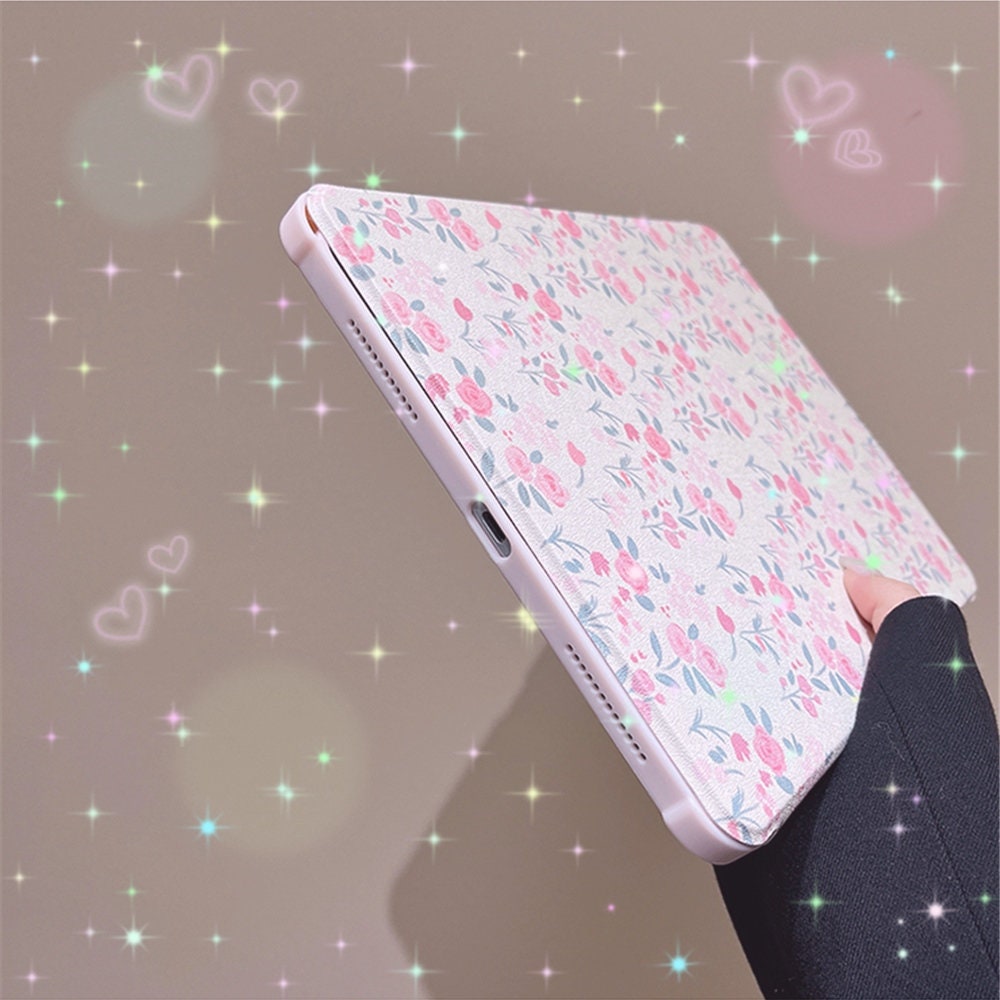 Cute Pink Star For iPad 10th Gen Air 5/4 10.9 Pro 12.9 2022 9.7/10.5/mini 6  11 inch 2021 2020 Case Cover with Pencil Slot Holder - AliExpress