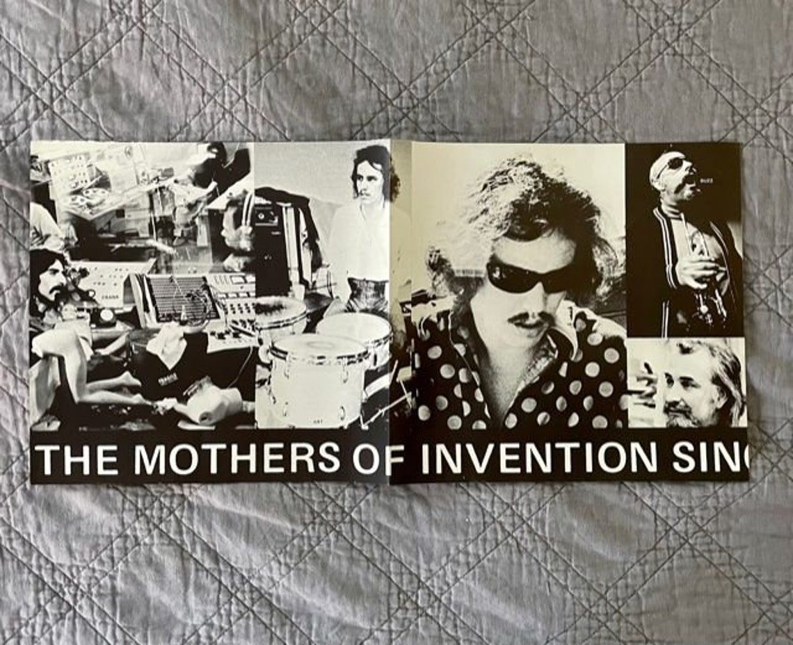 The Mothers of Invention 4 Vinyl Albums 19691972 Burnt Etsy