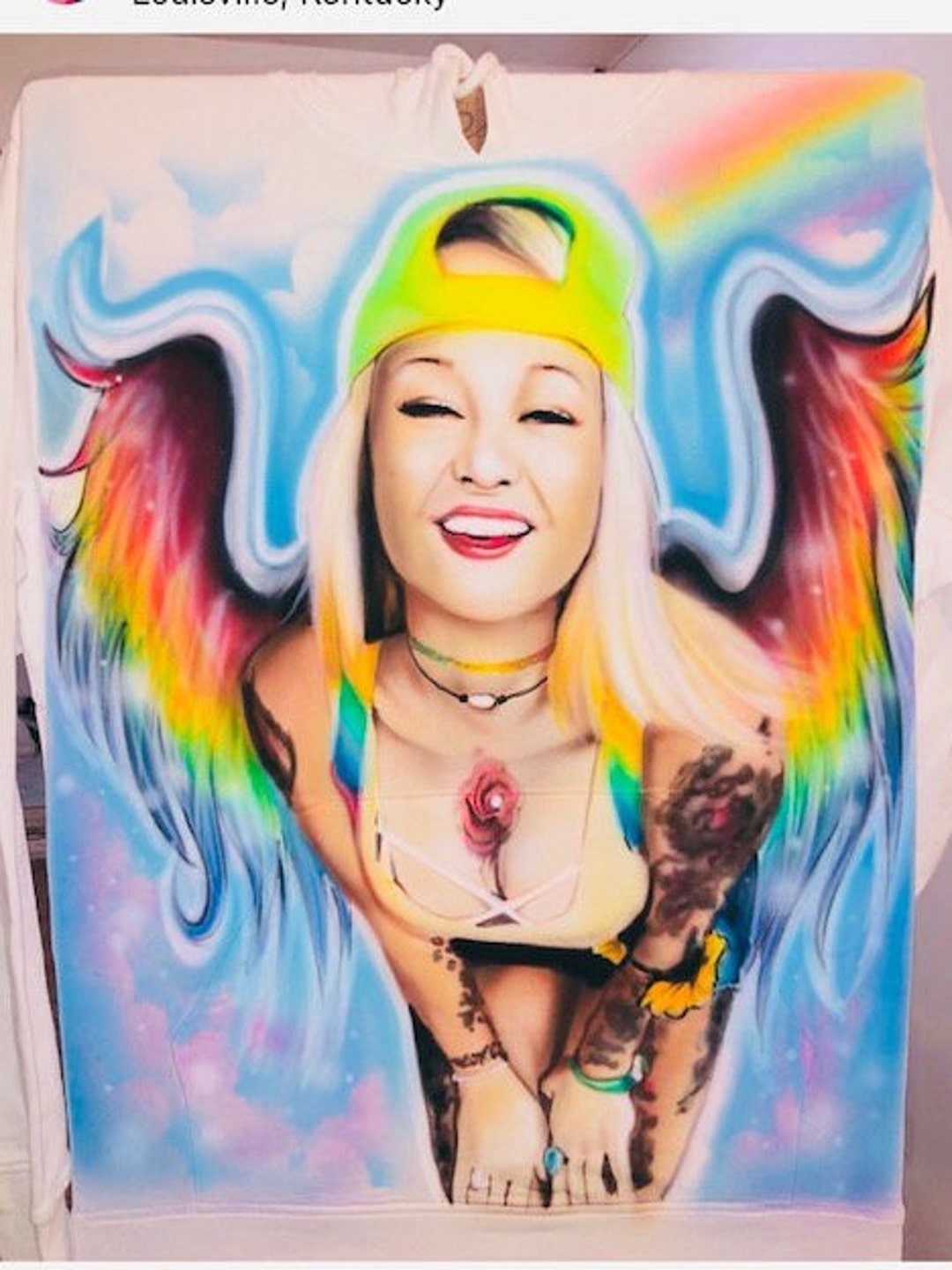 Airbrush Portrait Etsy