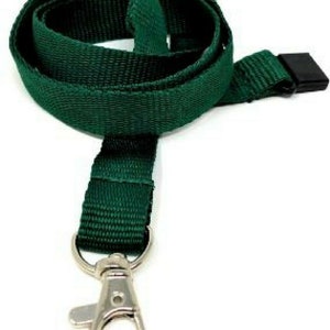 Custom Printed Green Lanyard