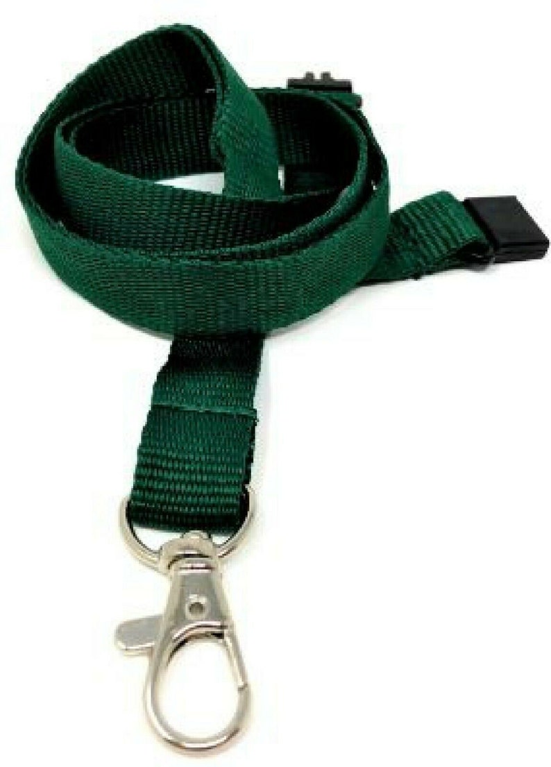 Custom Printed Green Lanyard