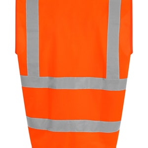 Personalised Hi Vis Vest Custom Printed Horse Riding High Viz Safety Reflective Event Safety Personalized Visibility Jacket Coat Waistcoat image 8