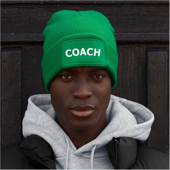 Coach Beanie Hat, Gifts for Coach, Baseball Coach Gift  display picture 3