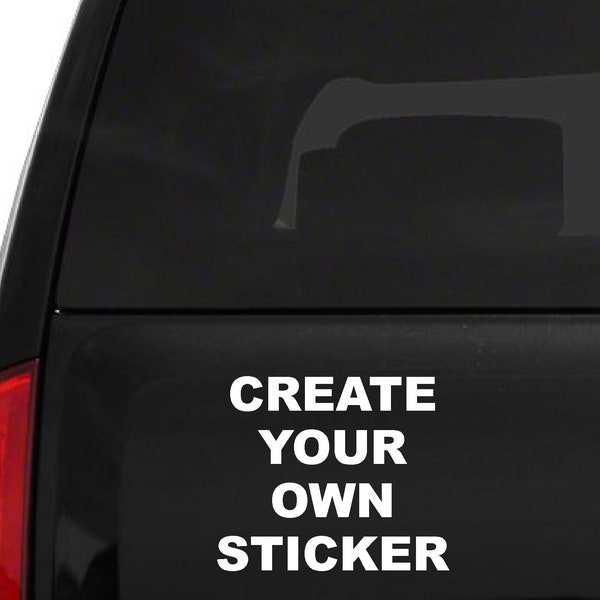 Car Window Stickers Etsy UK