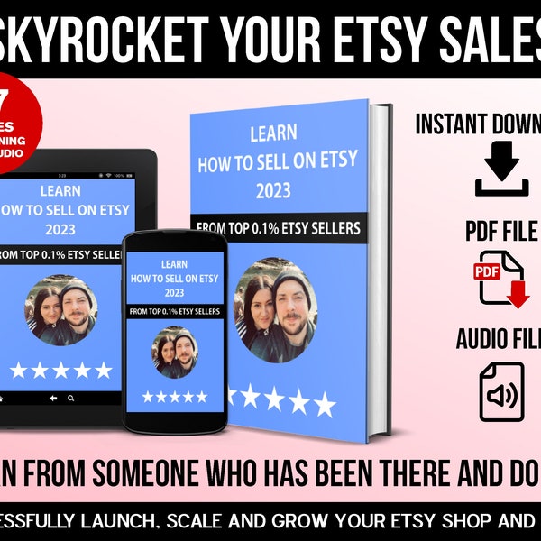 How To Sell On Etsy, Etsy Coaching, Digital Download, Etsy SEO Help from a Top Seller, Etsy Shop Selling Guide, Seller Handbook