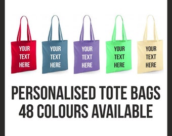 Custom Printed Bags Etsy