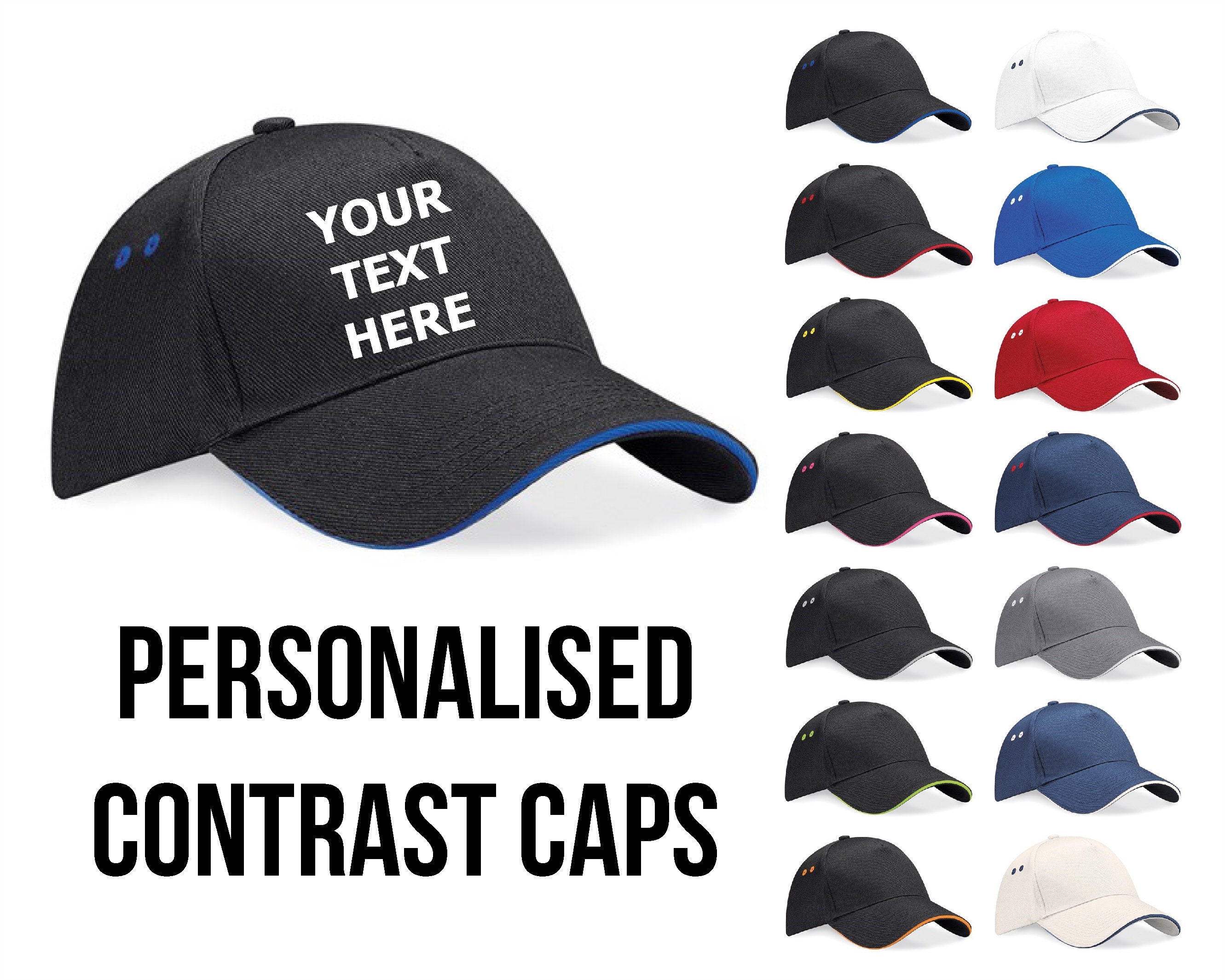 Unlisted Custom Baseball Caps Custom Unstructured Hats with Your Logo | Bulk Customization  main image 3