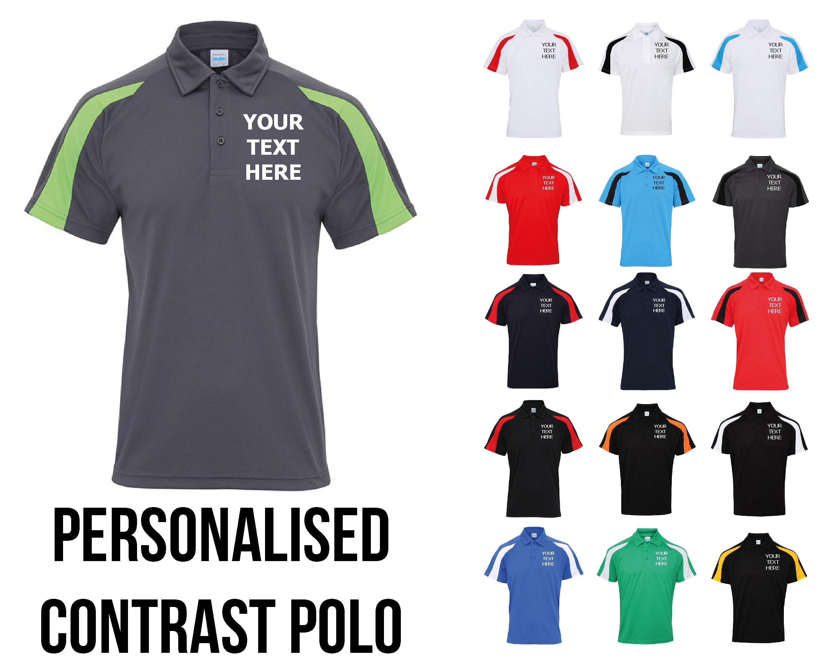 Work polo shirt design Clearance