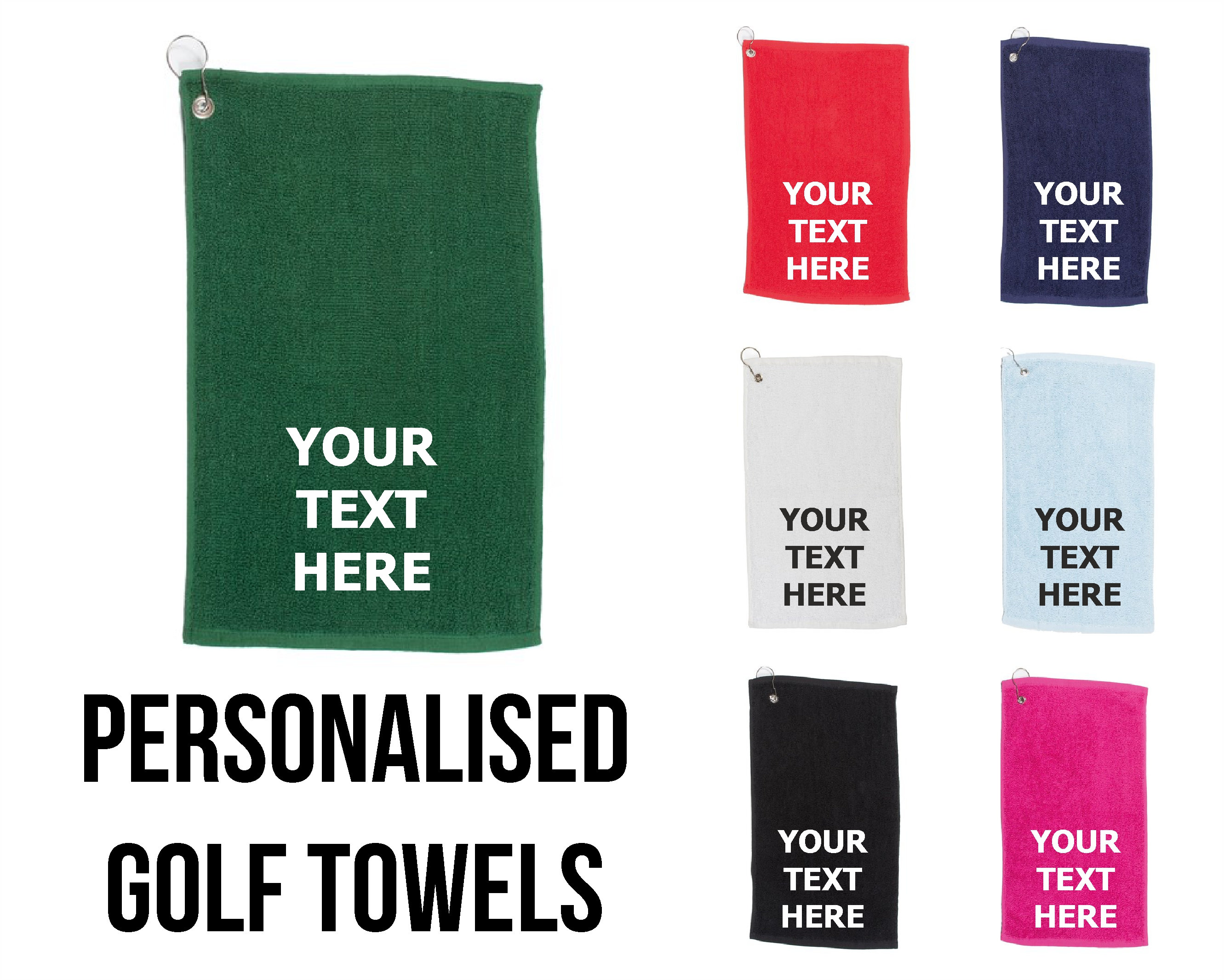 Candy Cotton Waffle Golf Towel - Birdie+1 Golf Co.