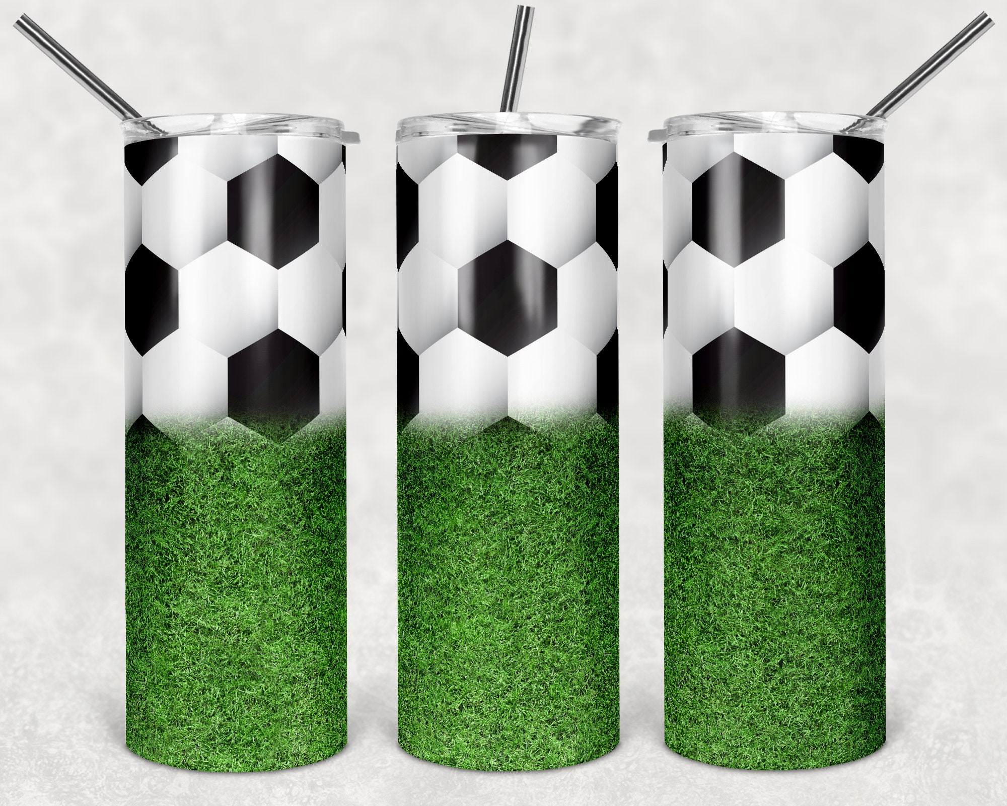 Soccer Field Sports Football 20 Oz Skinny Tumbler Etsy UK