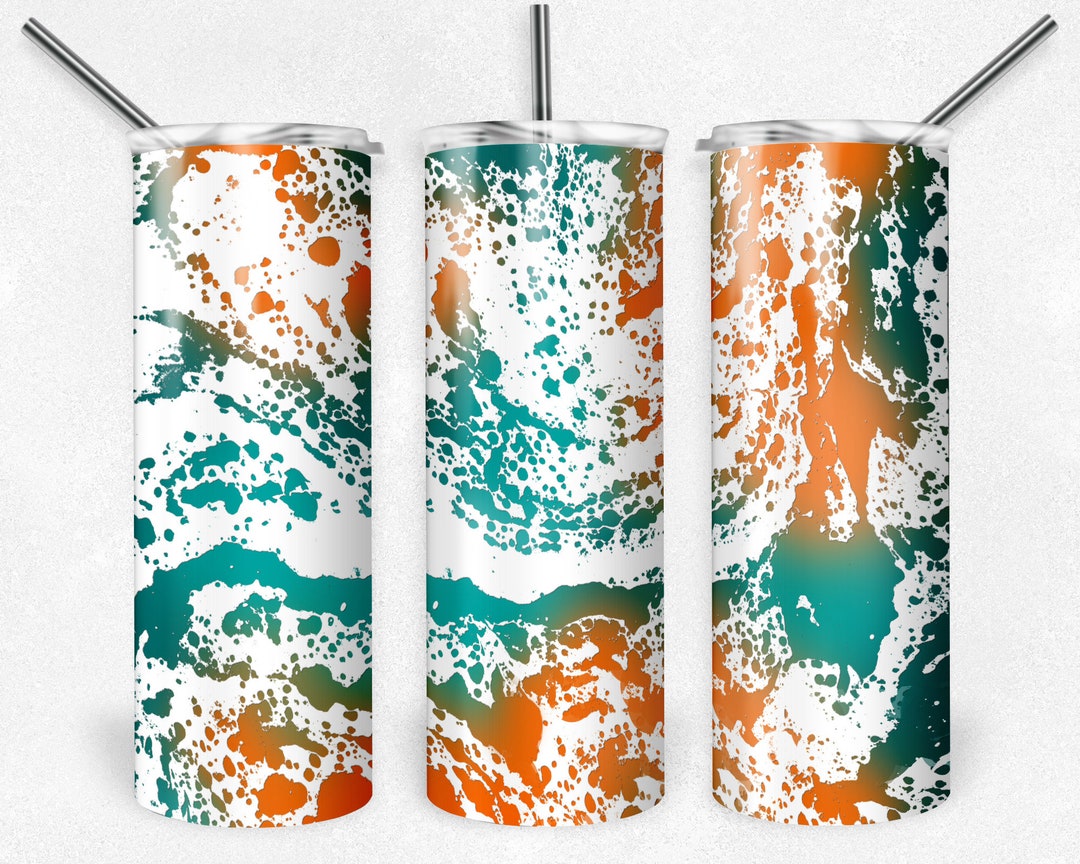 White Teal and Orange Power Wash, Soap and Suds, Sublimation Design, 20