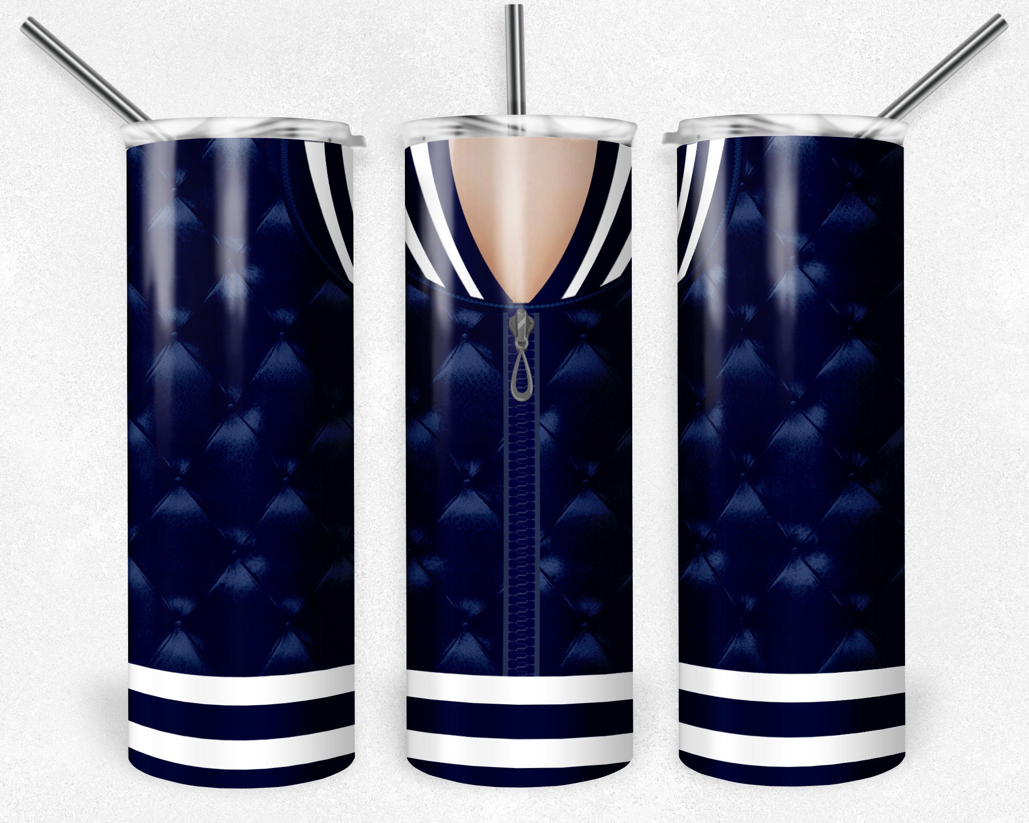 Stassi Quencher Tumbler - Light Blue – Duo Studio Designs