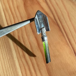 Shovel Pendant in Sterling Silver - Trowel Tool Pendant in Sterling Silver - Garden Tool Pendant - Miniature Shovel Charm Pendant