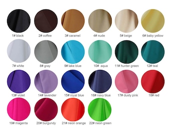4-way stretchy spandex fabric, 200gsm matte spandex tricot milliskin for sewing activewear, 60 inch wide, sold by the yard continuous