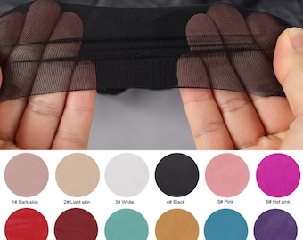 Ultrathin Power mesh, 60gsm, 4 Way Stretch Spandex Mesh Fabric, 60 inch wide, sold by the yard continuous