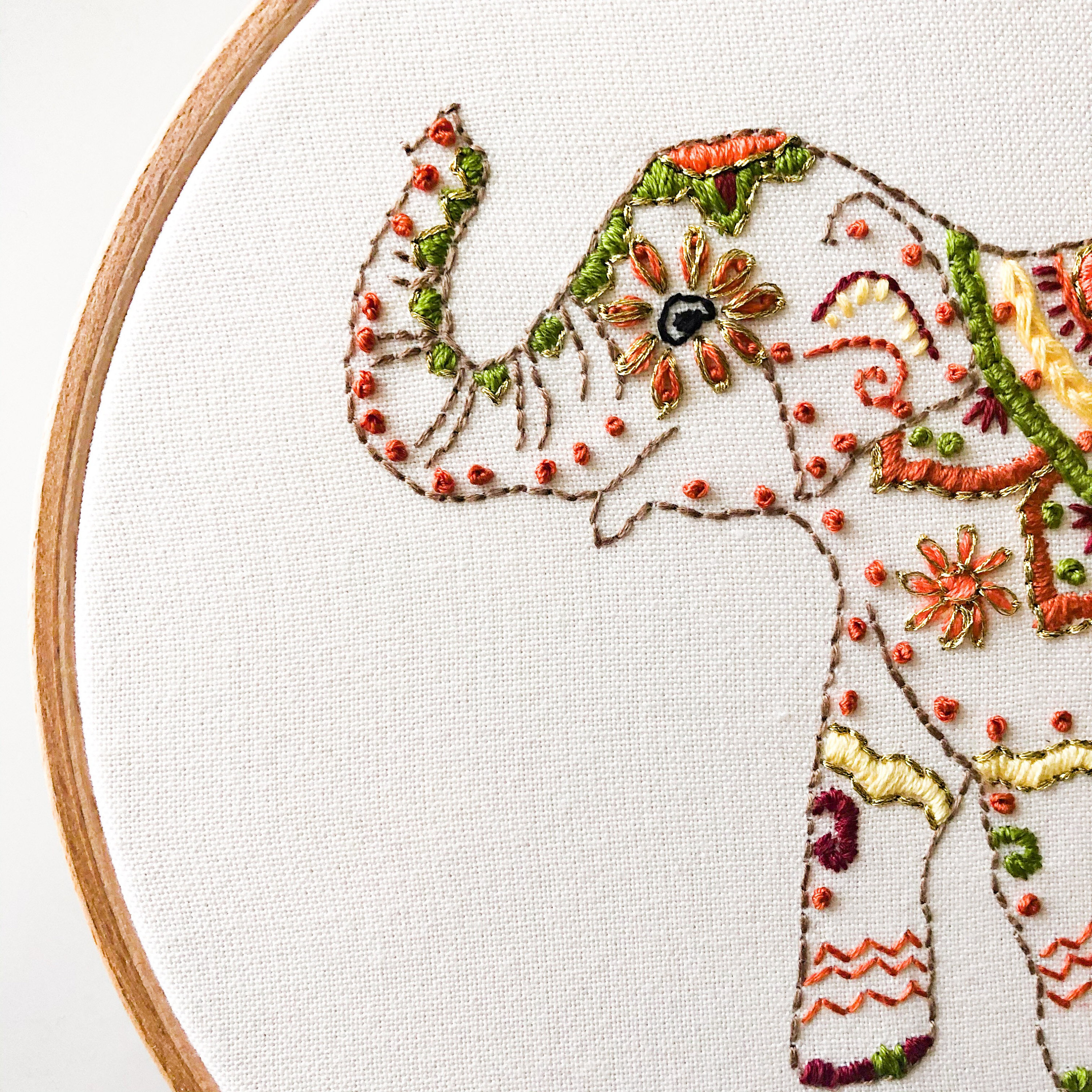 Which brand of embroidery thread should I use? — Embellished Elephant