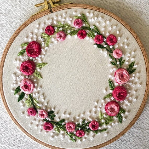 Beginner Embroidery Kit - Wildflowers Indian Summer - Olivia's Flower Truck