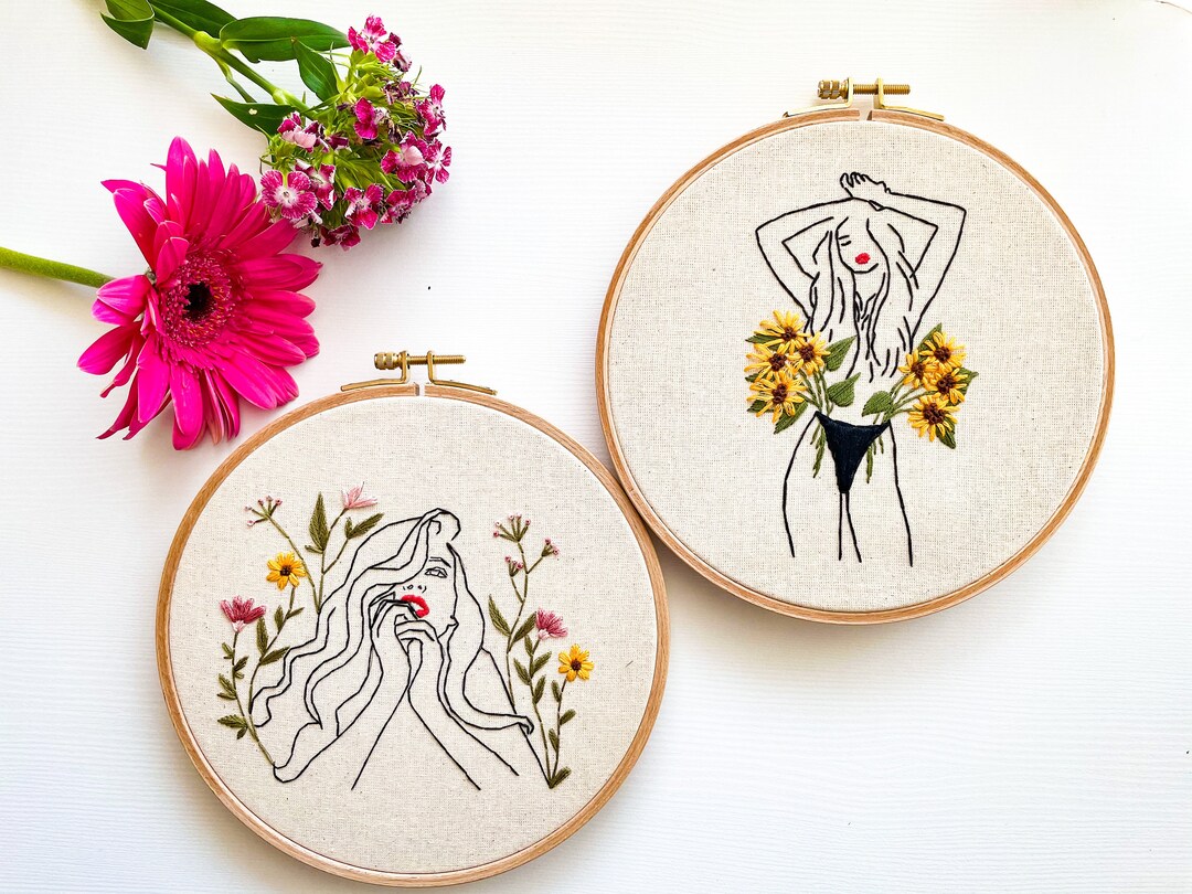 Kit de bordado para principiantes de mujeres feministas. - Etsy España Kit de bordado para principiantes de mujeres feministas. - Etsy España