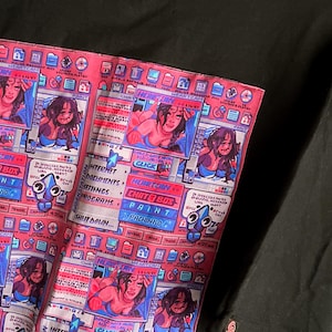 Messy Desktop T-Shirt With Handsewn Pizel Art Patches! Vaporwave Pastel Goth Fashion <3