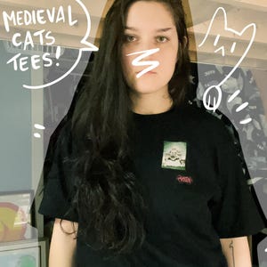 Vintage Cats Patch T-shirts! Limited edition Neotribal Cyber Sigilism T-Shirts