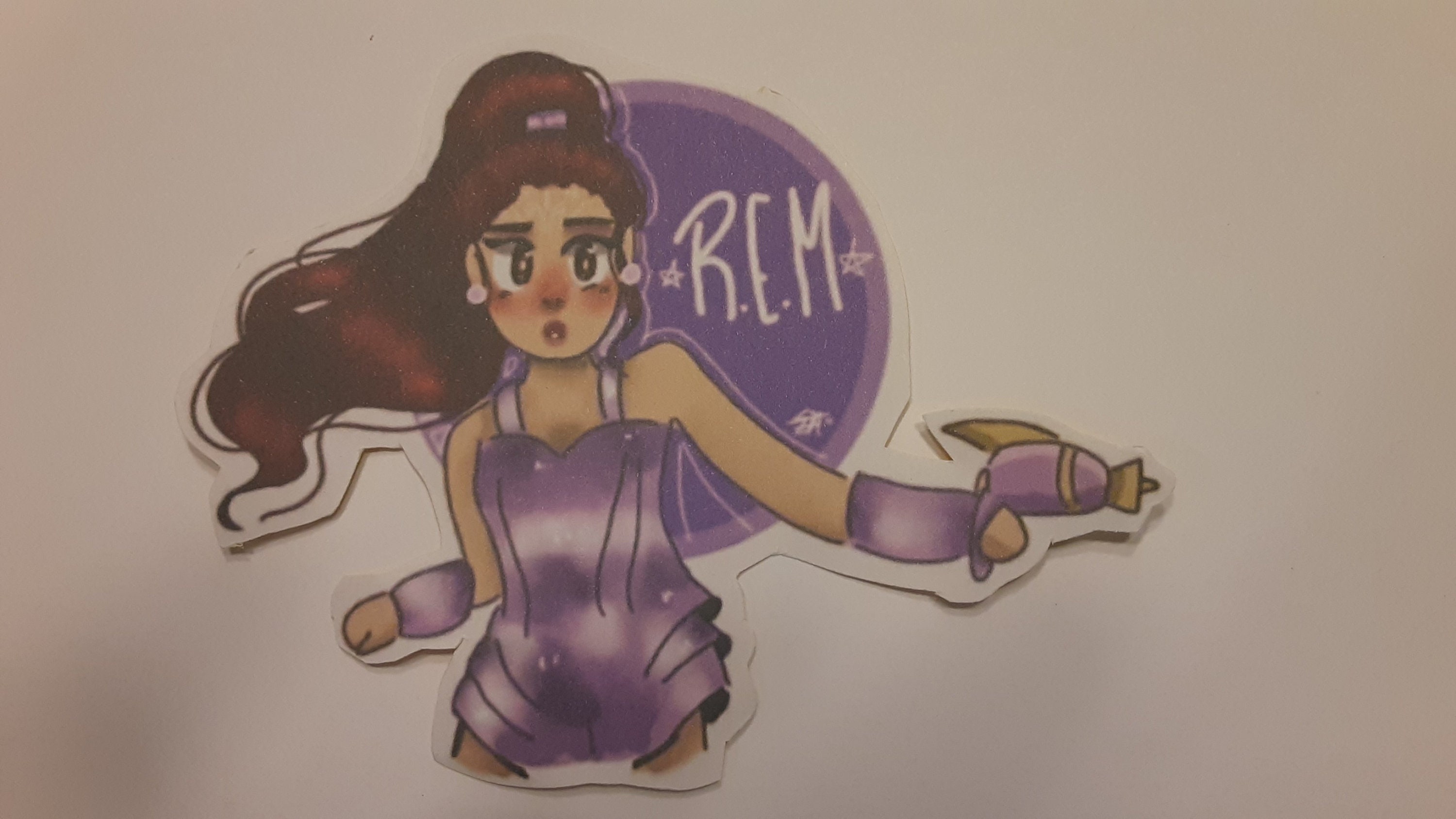Ariana Grande R E M Sticker Etsy Ariana Grande R E M Sticker Etsy