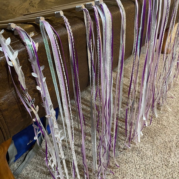 Ribbon Flower Necklace Etsy