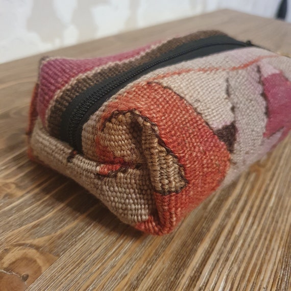 Personalized Mothers cosmetic bag handmade wool, … - image 7